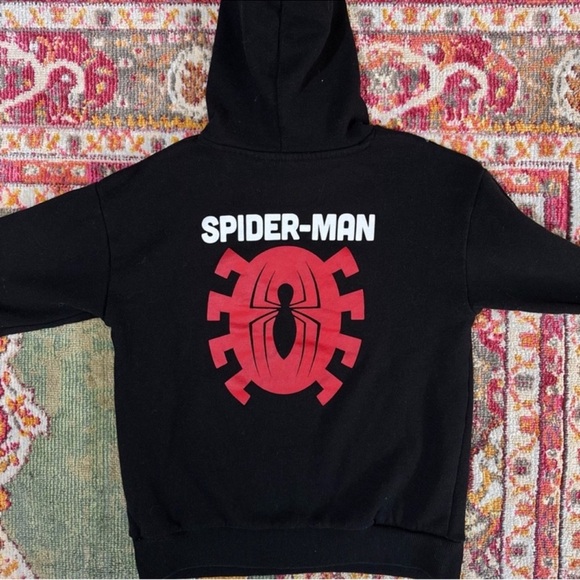 Boys Small SpiderMan Hoodie Gap Colorblock Zip Up Nike Windbreaker Jacket Bundle - Picture 3 of 7